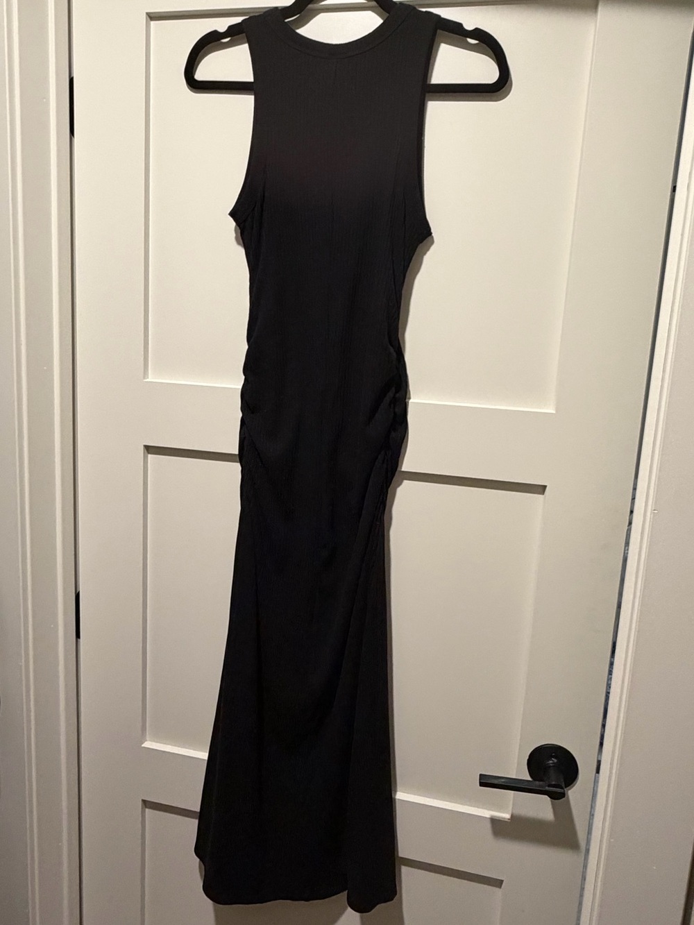 a new day Black Ribbed Tank Maxi Dress - Picture 2 of 3